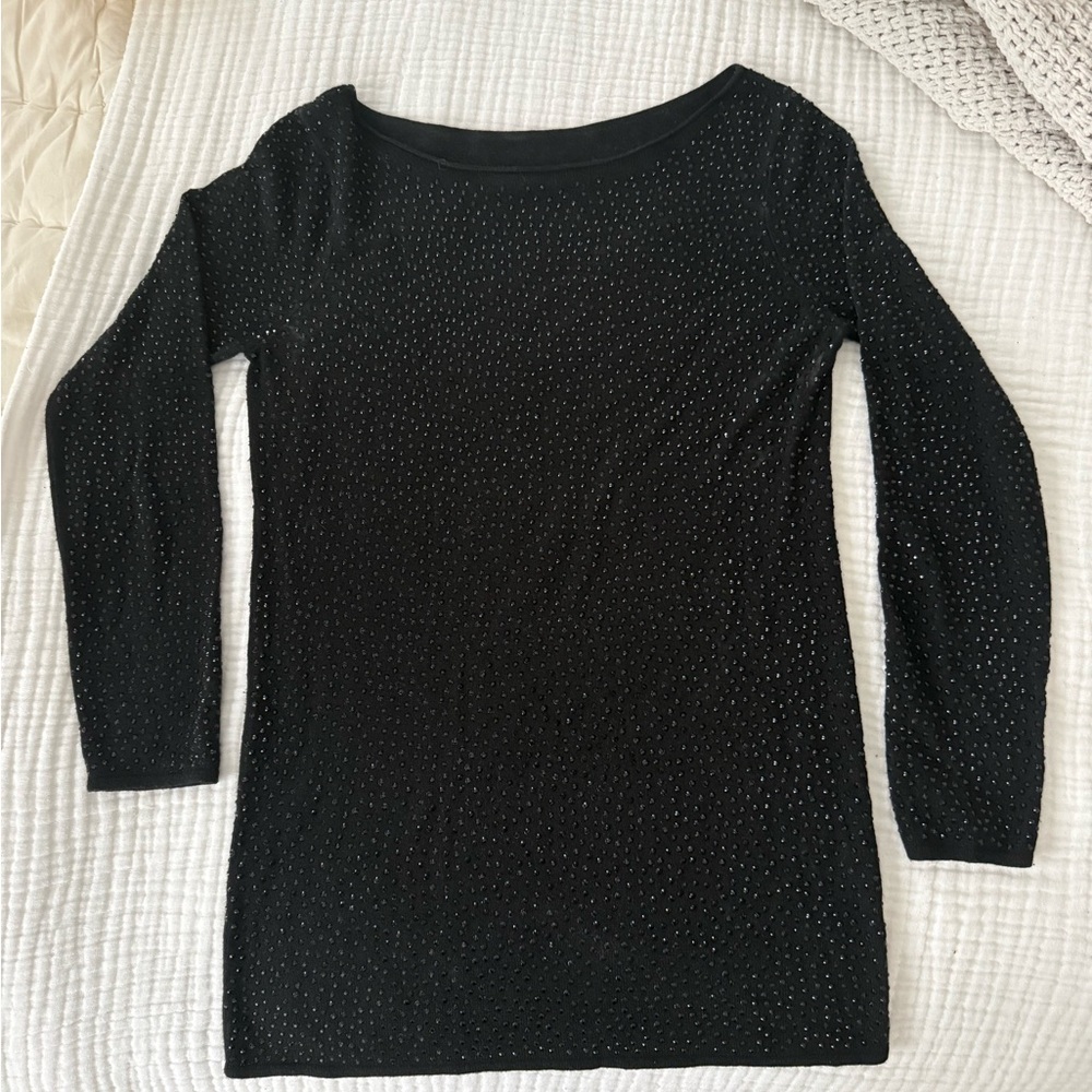 Black Alice + Olivia knit